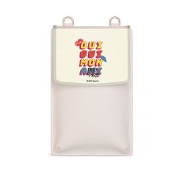 Wechselklappe für Minibag creme