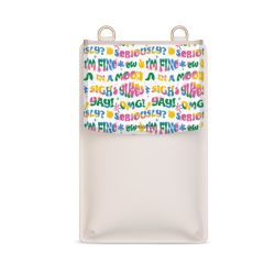 Wechselklappe für Minibag creme