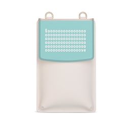 Wechselklappe für Minibag creme