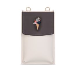 Wechselklappe für Minibag creme