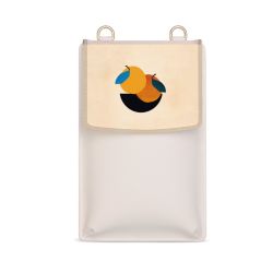 Wechselklappe für Minibag creme