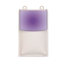 Wechselklappe für Minibag creme