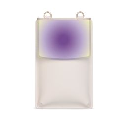 Wechselklappe für Minibag creme