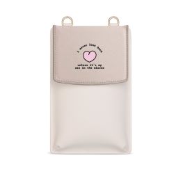 Wechselklappe für Minibag creme