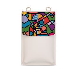 Wechselklappe für Minibag creme