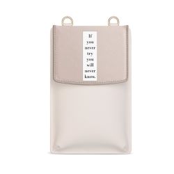 Wechselklappe für Minibag creme
