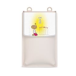 Wechselklappe für Minibag creme