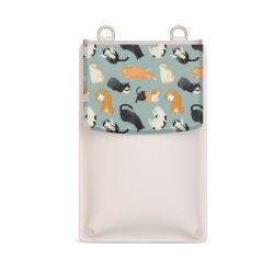 Wechselklappe für Minibag creme