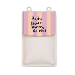 Wechselklappe für Minibag creme