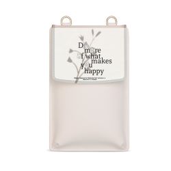 Wechselklappe für Minibag creme