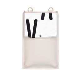 Wechselklappe für Minibag creme
