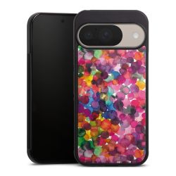 Punti acquerello sovrapposti