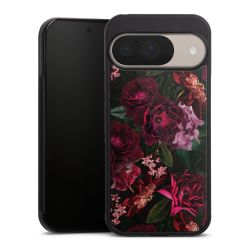 Fiori rosso scuro e rosa