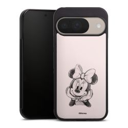 Minnie Posieren Sitzen