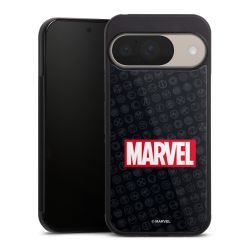 Marvel Logo Black Red 