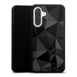 Motif Polygone Noir