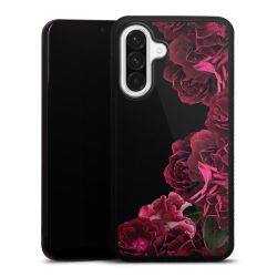 Rose vintage su nero