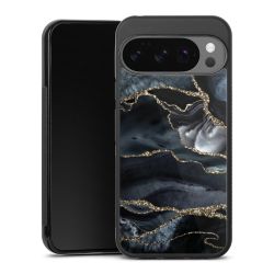 Or marbré foncé Aspect pailleté