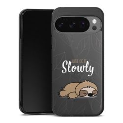 Just Do It Slowly Sloth Grey