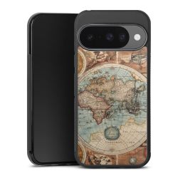 Mappa del mondo vintage