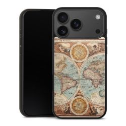 Mappa del mondo vintage