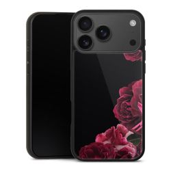 Rose vintage su nero