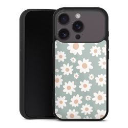 Gänseblümchen Muster grün