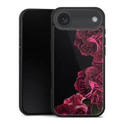 Rose vintage su nero