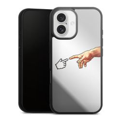 Mirror Case silber