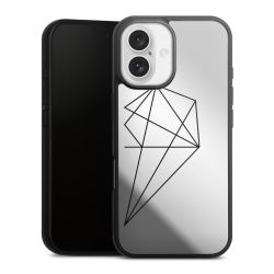 Mirror Case silber