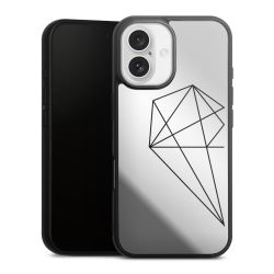 Mirror Case silber