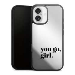 Mirror Case silber