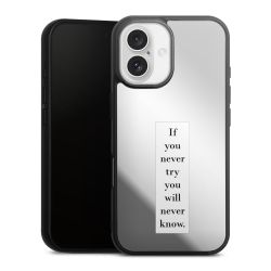 Mirror Case silber
