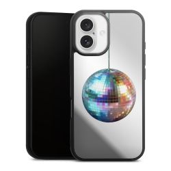 Disco Balls Party Blue Gold Transparent with AI