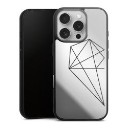 Mirror Case silber