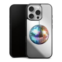 Disco Balls Party Blue Gold Transparent with AI