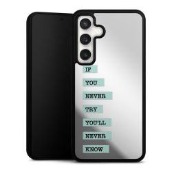 Mirror Case silber