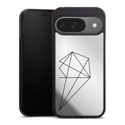 Mirror Case silber