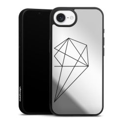 Mirror Case silber