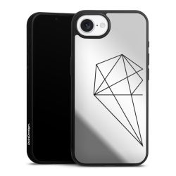 Mirror Case silber