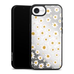 Daisy Flower Seamless Pattern Transparent