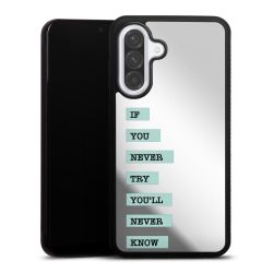 Mirror Case silber