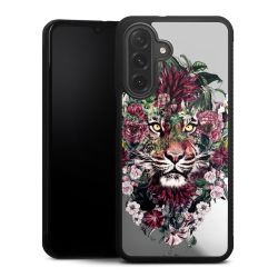 Floraler Tiger ohne Hintergrund