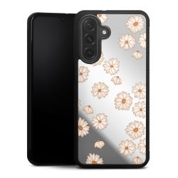 Fond Flower Power blanc