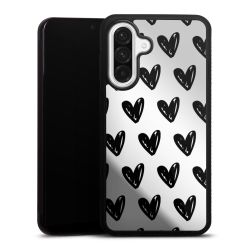 Herzen Schwarz ohne Hintergrund