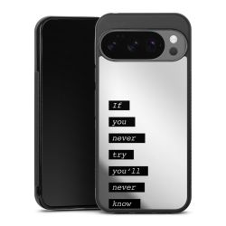 If You Try Black Transparent