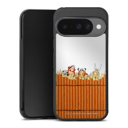 Gallier Hinter Zaun Transparent