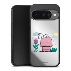 Snoopy Chenil Printemps transparent