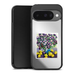 Purple Asters and Lemons by Christopher Ryland