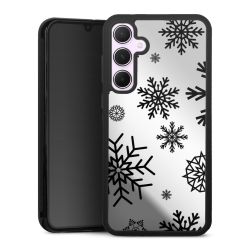 Flocons de Neige Bleus sans Fond